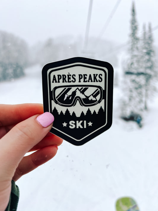 Après Peaks Sticker