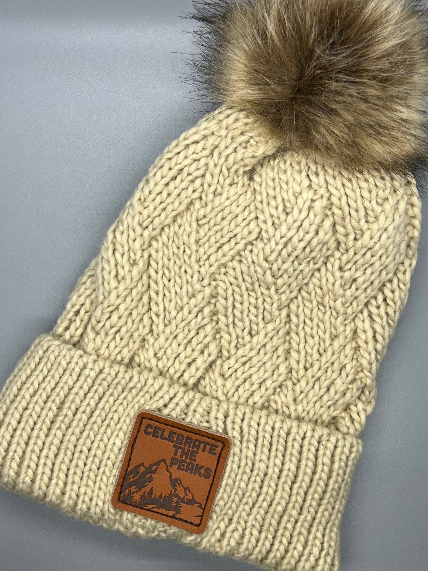 Knitted Pom Beanies